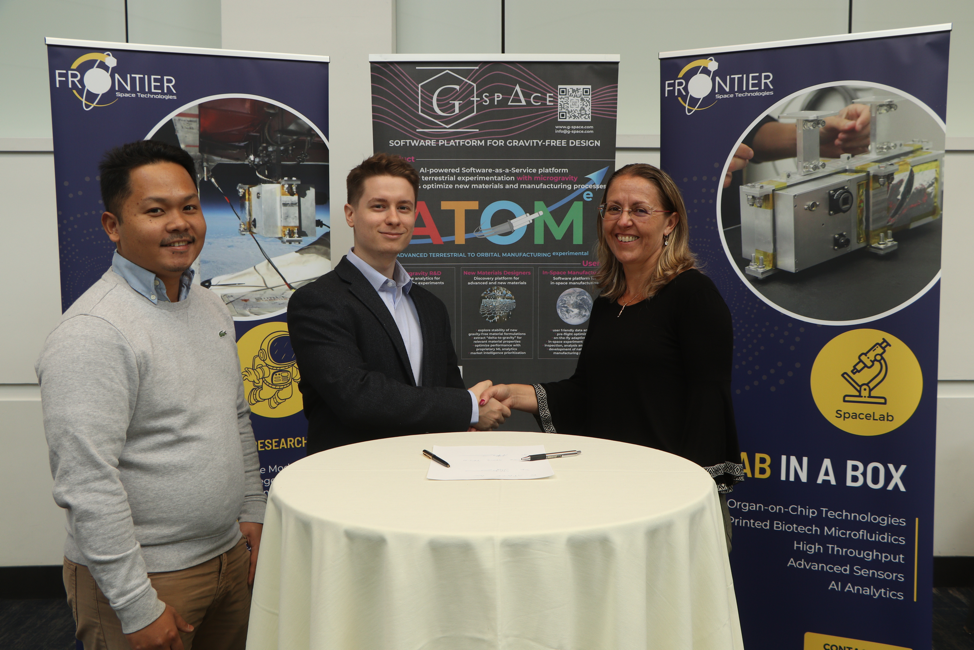 G-Space and Frontier Space Announce Partnership